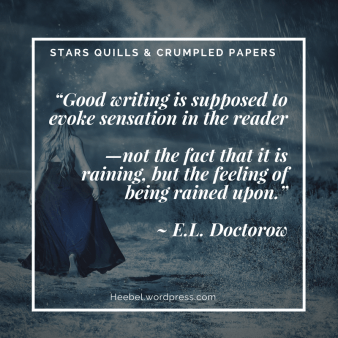 Good Writing Evokes Sensation in the Reader